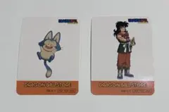 ドラゴンボールストア　ノベルティ　プーアル　ヤムチャ　ステッカー