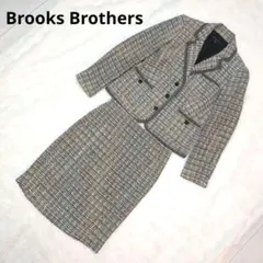 【美品】Brooks Brothers ツイードスカートスーツ 0