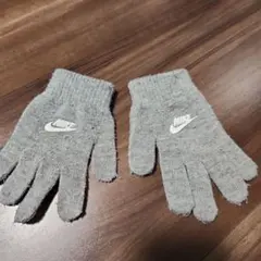NIKE 子供用手袋 グレー