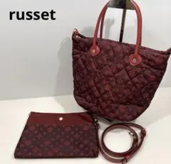 russet ラシット 2way トートバッグ ショルダーバッグ