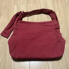 UNIQLO C ユニクロ ソフトパフィーショルダーバッグ 赤