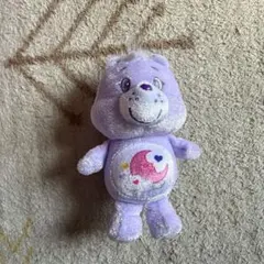 ケアベア™シャイニーベロアマスコット 紫