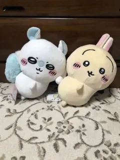 ちいかわ ぬいぐるみ モモンガ うさぎ BIG ２匹 新品 タグ おしりふりふり