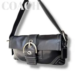 極美品✨コーチ ソーホー ショルダーバッグ ワンショルダー ブラック 8A05