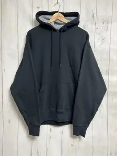 Champion チャンピオン 無地 パーカー L ブラック us42