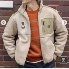 ハッシュパピー 切替ボアジャケット 新品未使用 タグ付き