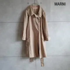 【MARNI】 マルニ ステンカラーコートイタリア製 X590のサムネイル