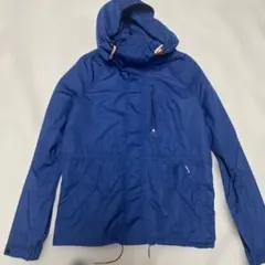vendor フード付き青マウンテンパーカー small