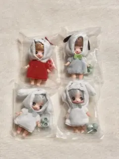 ぷちリカちゃん　サンリオ　4体