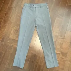 美品 UNIQLO 感動パンツ スラックス グレー