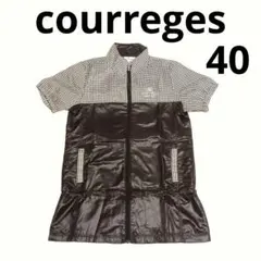 美品 courreges クレージュ ゴルフ 半袖ワンピース ウインドブレーカーのサムネイル