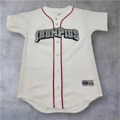 IRONPIGS ベースボールシャツ　Majestic アメリカ製