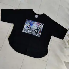 ScoLar スカラー 半袖Tシャツ グラフィックプリント　Мサイズ