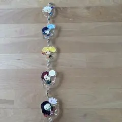 鬼滅の刃 アクリル つなげる キーホルダー 5個セット