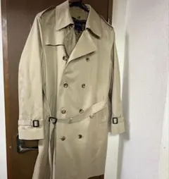 美品 ブルックスブラザーズ　ライナー付きトレンチコート　ベルト付　カシミヤ混合