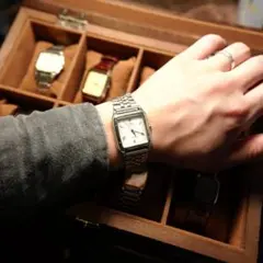 80s Vintage Seiko LANDY サントス ローマン文字盤 - メルカリ