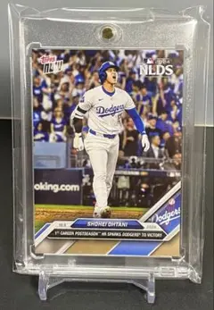 【大谷翔平】 2024年ポストシーズン第1号ホームランtopps now801のサムネイル