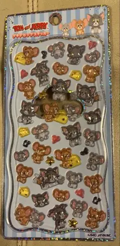 【国内正規品】プチドロップステッカー　トムとジェリー