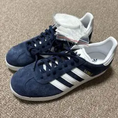 adidas Gazelle ネイビー/ホワイト スニーカー