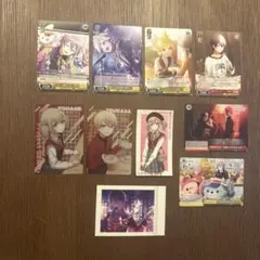 プロセカ　ヴァイスシュヴァルツ&スシローコラボトレカ、シール&トレカ