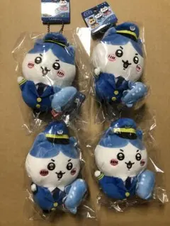 送料無料　ハチワレ 空港限定　パイロット マスコット 4個