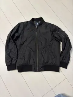 UNIQLO MA-1 ブルゾン ブラック 130cm