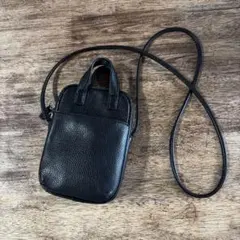 미니 숄더백 블랙