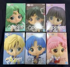 qposket セーラームーン フィギュア キューポスケット 6体 劇場版「美少女戦士セーラームーンEternal」Q posket -SUPER SAILOR