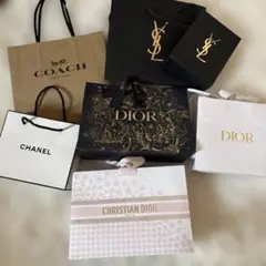 CHANEL DIOR LOEWE ショップ袋 4点セット - メルカリ