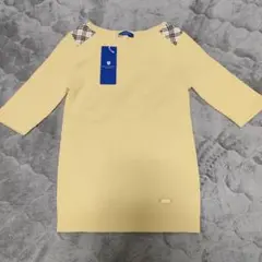 新品　BLUE LABEL CRESTBRIDGE　トップス　38　イエロー　黄