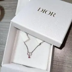 Dior ネックレス ピンク