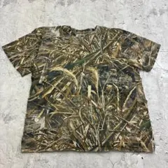 ら*る様 MAGELLAN　Tシャツ　リアルツリー柄　XL　ブラウン　古着のサムネイル
