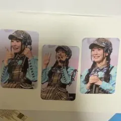 真中まな　トレーディングカード 4枚セット