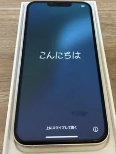 【美品】Apple iPhone 13 本体 スターライト