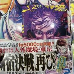 新品未使用 呪術廻戦 モジュロ 特典カード描き下ろし両面ミニイラストカード 1枚