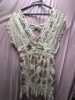 アクシーズ花柄ワンピ