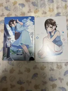 ふたりバス アニメイト特典 ビジュアルボード 2種セット - メルカリ