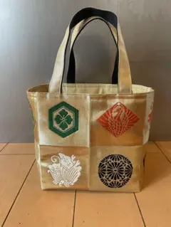 【最終値下げ】帯リメイク　ハンドバッグ