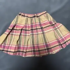 branshes チェック柄プリーツスカート S