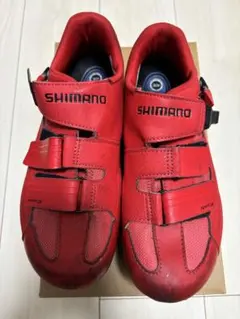 SHIMANO RP3 レッド シューズ
