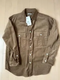 BAYFLOW コーデュロイシャツ ブラウン