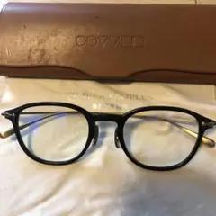 oliver peoples stiles 度無しレンズ　eyevan ボストン