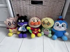 アンパンマン ぬいぐるみ 5体セット
