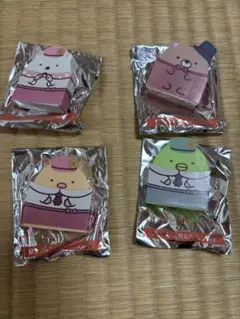 すみっこぐらし　焼肉キャンプ　非売品　消しゴム4個セット