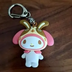 マイメロディ×宇佐美 立体ラバーキーホルダー