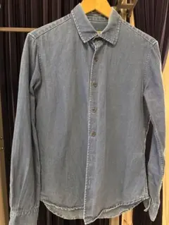 CASEY CASEY ケイシーケイシー インディゴシャツ S フランス製のサムネイル