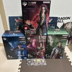 キングダム　一番くじ　フィギュア　コンプセット　D賞4個セット