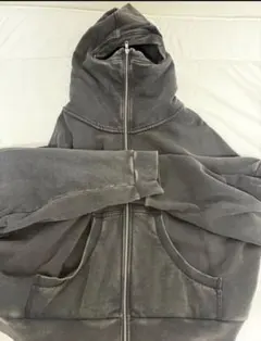 entire studios パーカー WASHED BLACKのサムネイル