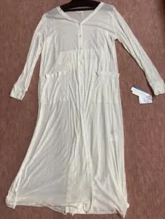 新品未使用　ヤマダヤロングカーディガン白　18000円ごえ