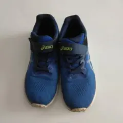asics キッズスニーカー ブルー ベルクロのサムネイル